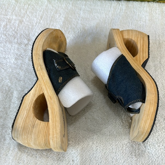 Skechers Cali Denim  Sandals - Picture 4 of 8